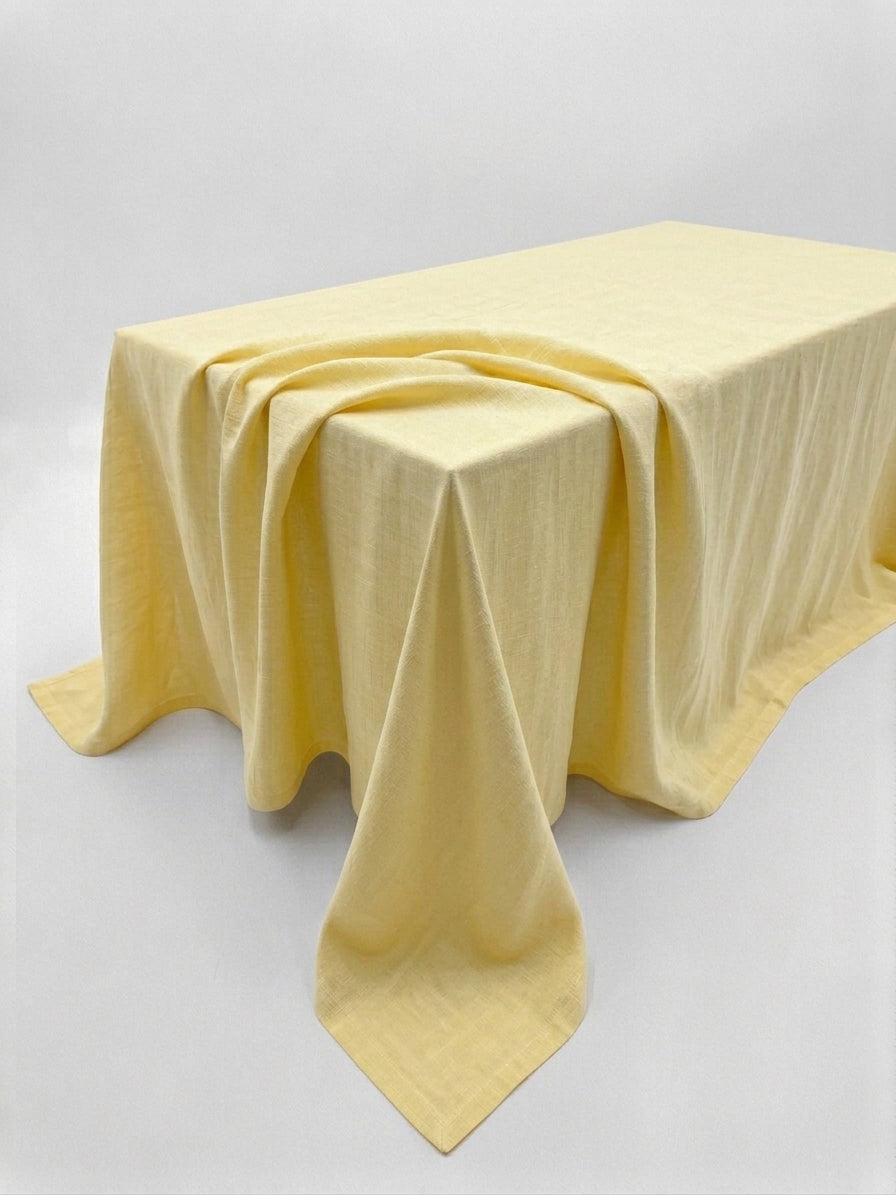 Large Linen Tablecloth